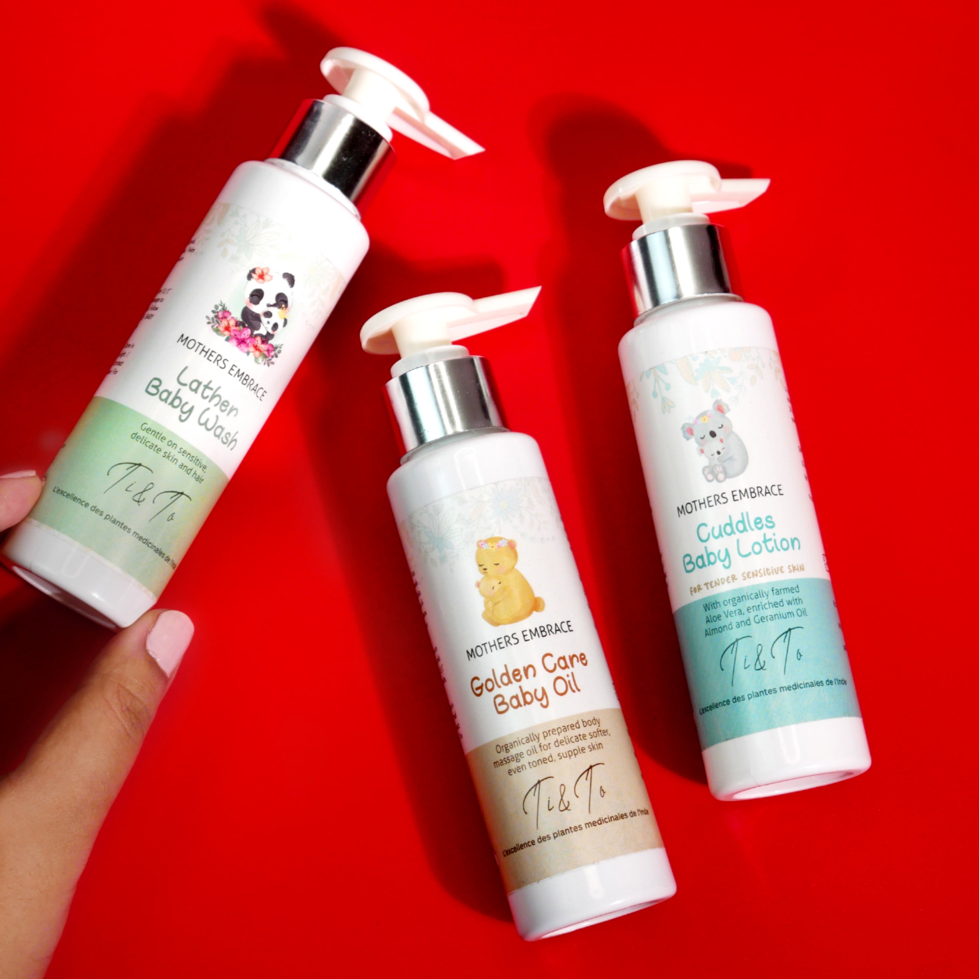 Ti-To Baby Skin Care Combo Gentle Ayurvedic Baby Care